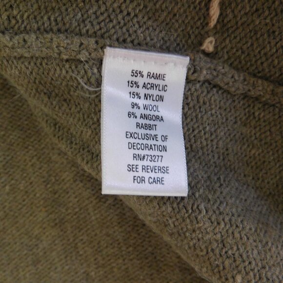 Croft & Barrow Winter Scene Sweater Size XL Snowman Cardinals Skis Full Zip - Picture 4 of 6